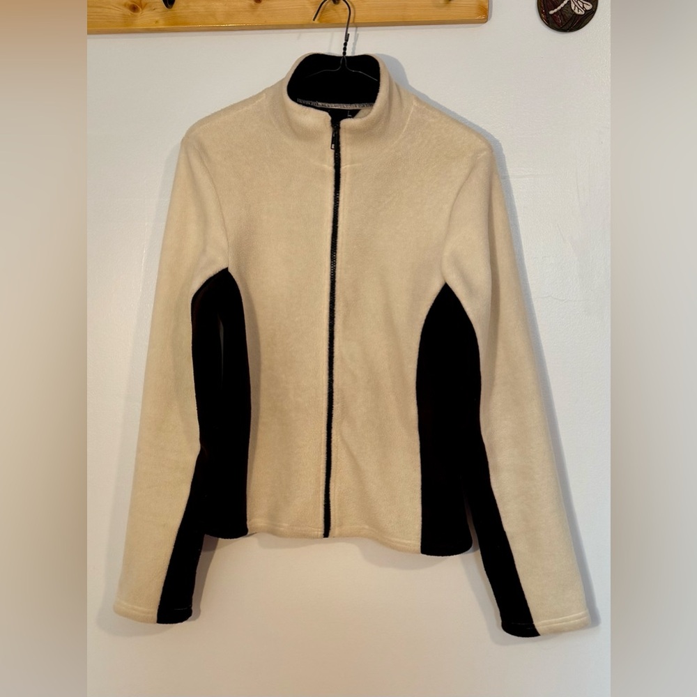 Victoria’s Secret black & white Fleece Jacket